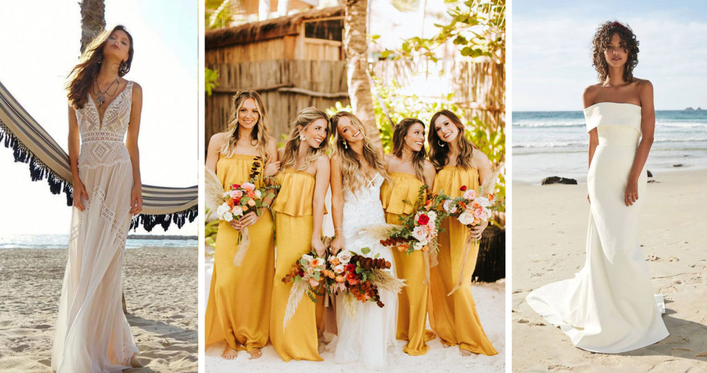 vestidos de novia para playa en cancun
